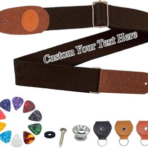 Personalised Guitar Straps