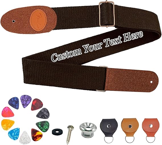 Personalised Guitar Straps