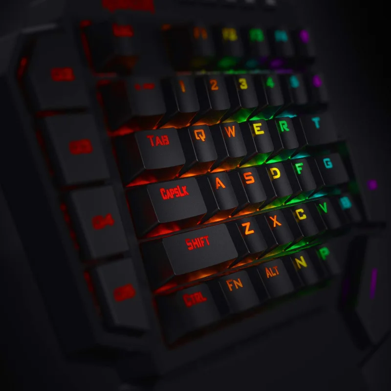 K585 DITI One-Handed RGB Mechanical Gaming Keyboard,Wrist Rest 42 Keys Type-C Professional Gaming Keypad Hot-Swappable - Image 3
