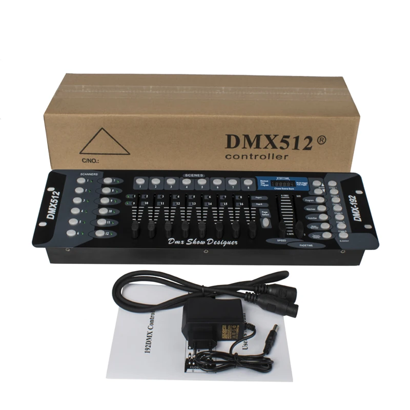DMX512 Stage Light DMX Controller Console DMX 192 Controller for Led Par Moving Head Stage Party DJ Light DMX Disco Equipment